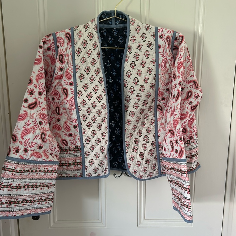 Reversible quilt jacket